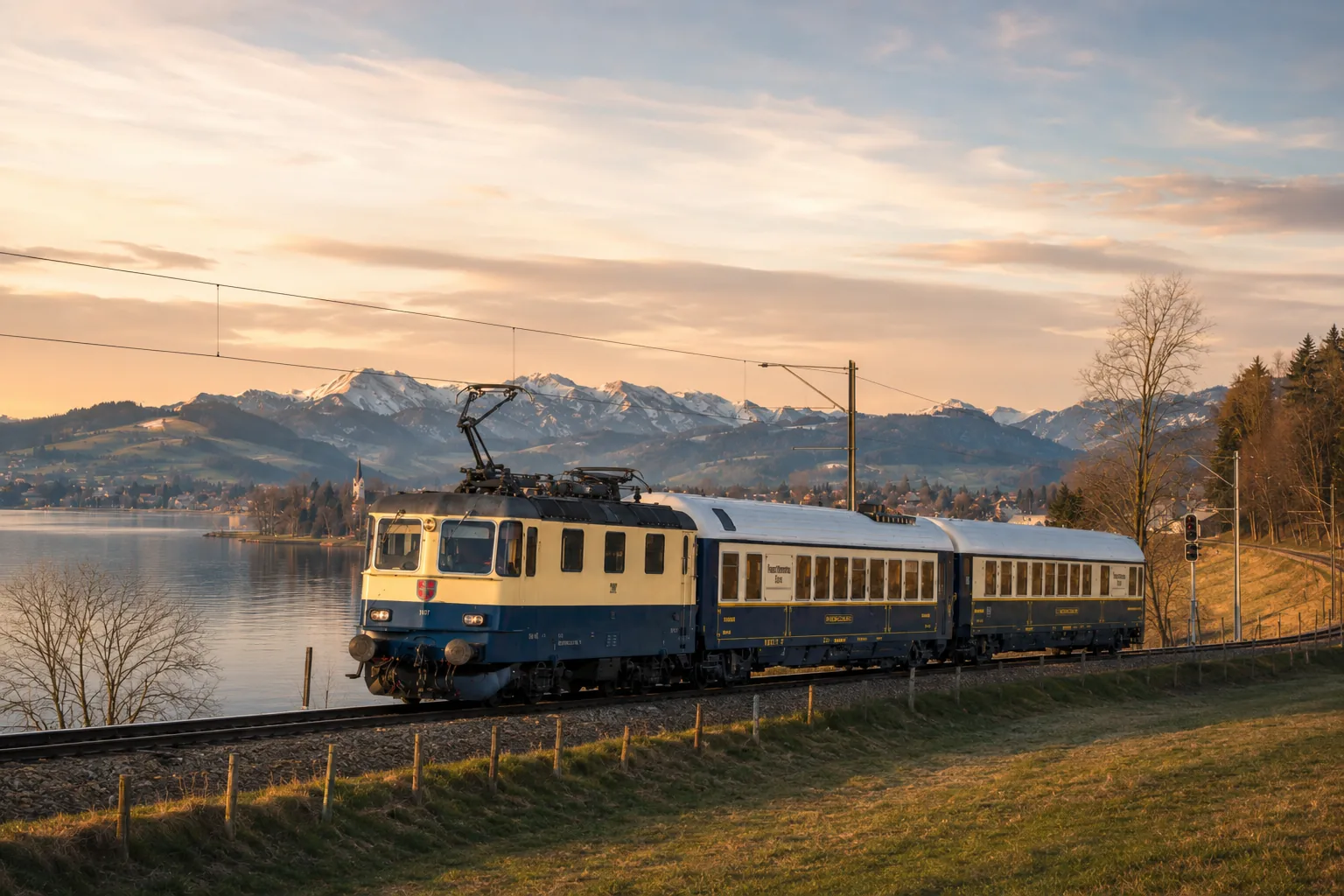 Stephanstag mit dem Extrazug «Prestige Continental-Express»